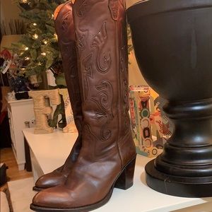 Frye Leather Boots Jennifer Estes Limited Edition